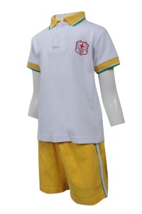 SU270 大量訂購小童校服套裝 團體訂做幼稚園校服 設計小童校服製衣廠